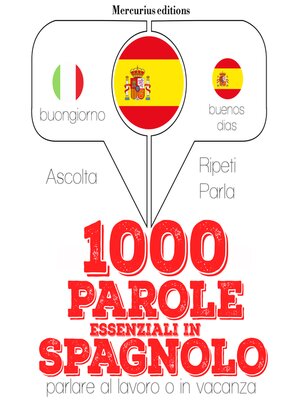 cover image of 1000 parole essenziali in Spagnolo